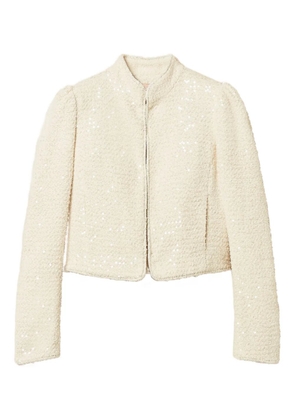 TWINSET bouclé sequin jacket - Neutrals