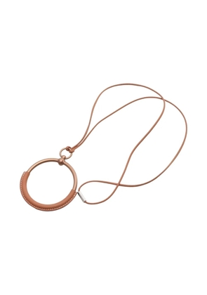 Hermès Pre-Owned 2010s Loop necklace - Brown