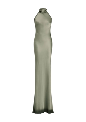 Ralph Lauren Collection halter-neck sleeveless maxi dress - Green