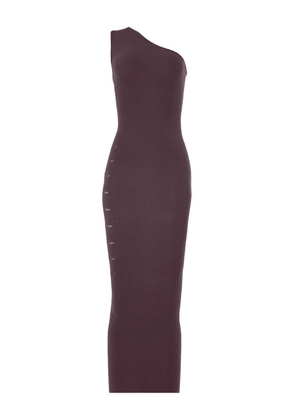 Wolford one-shoulder slash dress - Purple