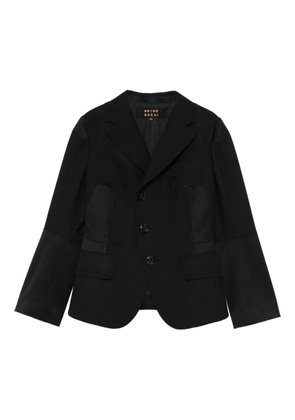Shiro Sakai panelled Jacket - Black