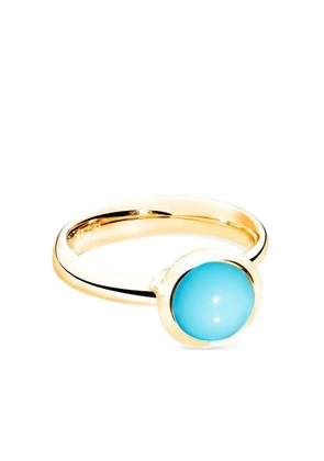 TAMARA COMOLLI 18K yellow gold small Bouton turquoise ring
