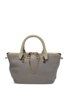Chloé Pre-Owned Bailey rolled-handles chain tote bag - Grey