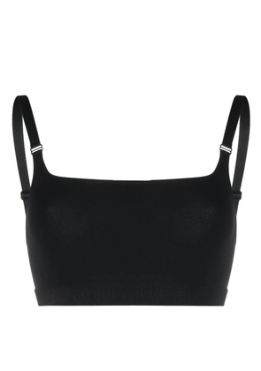 DSQUARED2 logo-underband sports bra - Black