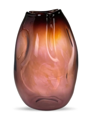 Alexa Lixfeld Meteorite glass vase (30cm) - Orange