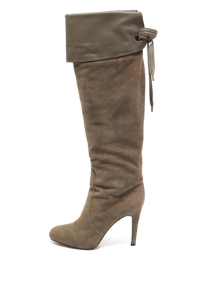 Gianvito Rossi pre-owned suede ankle boots - Brown