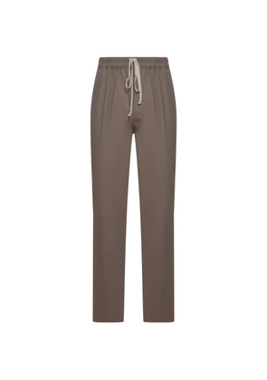 Rick Owens drawstring-waist track pants - Brown