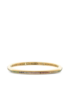 FULLORD 18K yellow gold Ghost sapphire bracelet