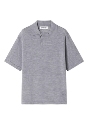 Lanvin buttoned polo shirt - Grey