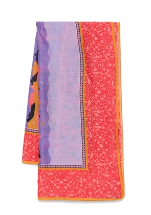 Ferragamo Pre-Owned 1990s printed scarf - Red