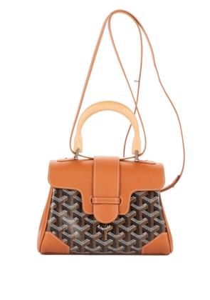 Goyard Pre-Owned leather shoulder bag - Black