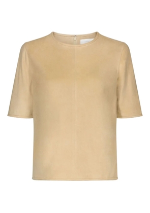 LouLou de Saison Zaida short-sleeve crew-neck T-shirt - Neutrals
