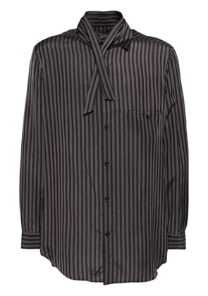 Yohji Yamamoto striped shirt - Purple