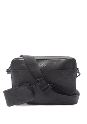 Louis Vuitton Pre-Owned 2021 Duo leather messenger bag - Black