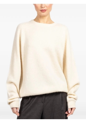 Frenckenberger round-neck sweater - Neutrals