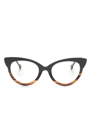 L.A. EYEWORKS Archie cat-eye glasses - Grey