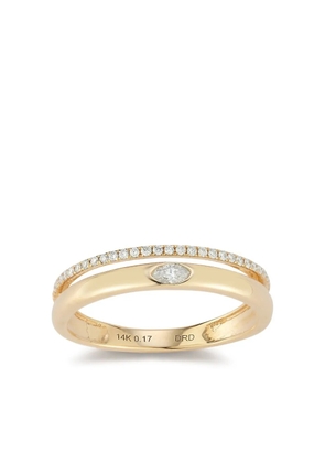 Dana Rebecca Designs 14K yellow gold Alexa Jordyn diamond double ring