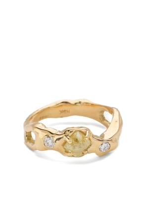 NADIA SHELBAYA 18K yellow gold Eternal diamond ring