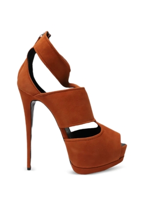 Giuseppe Zanotti Vintage Sharon platform pumps - Orange