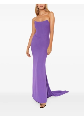 Giuseppe Di Morabito corset maxi dress - Purple