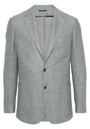 Canali single-breasted blazer - Blue