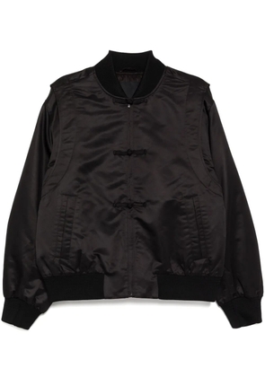 CROQUIS retro loose down coat - Black