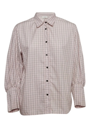 SANDRO checked shirt - Pink