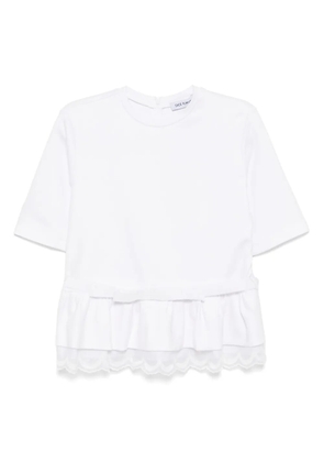 Dice Kayek cotton T-shirt - White