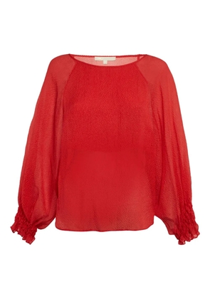 Maje silk blouse - Red