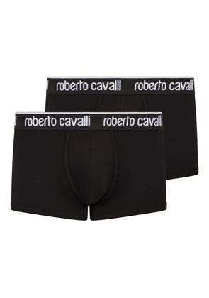 Roberto Cavalli pack-of-two logo-waistband boxers - Black