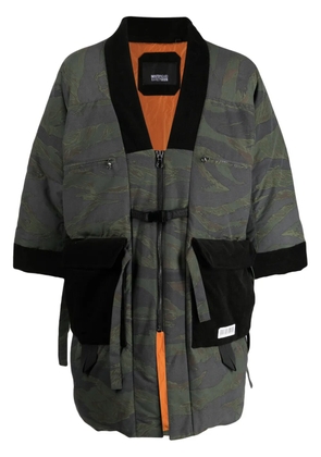 Mostly Heard Rarely Seen camouflage-print cotton padded jacket - Green