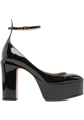 Valentino Garavani Pre-Owned 120mm platform ankle-strap pumps - Black
