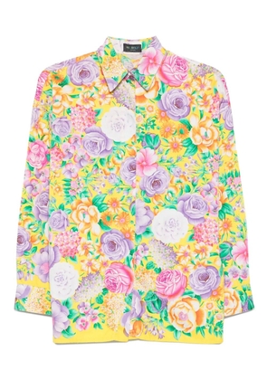 Versace Pre-Owned 1990s floral-print shirt - Yellow