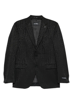 Karl Lagerfeld Clever patterned blazer - Black