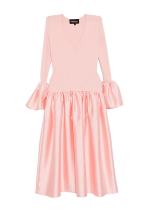 Cynthia Rowley flared-sleeves dress - Pink