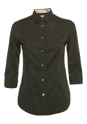 Burberry Pre-Owned buttoned shirt - Black