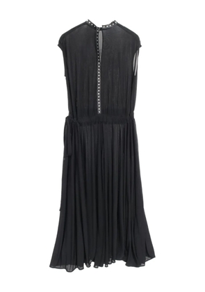 Celine Pre-Owned 2010s stud-embellishment dress - Black