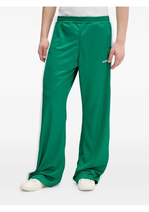 Fiorucci stripe-detail trousers - Green