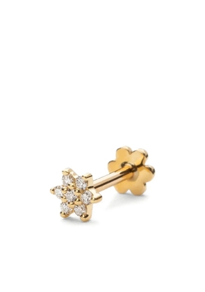 MARIA TASH 18K yellow gold Flower diamond single earring