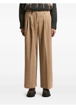 Peserico pleated-details trousers - Neutrals
