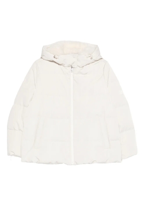 Yves Salomon hooded puffer jacket - Neutrals