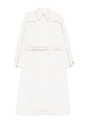 Rokh double-breasted trench coat - Neutrals