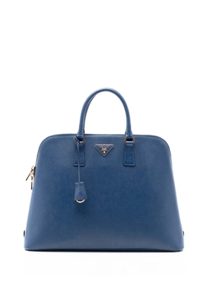 Prada Pre-Owned 2000-2025 Extra Large Saffiano Lux Promenade satchel - Blue