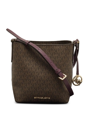 Michael Kors Vintage Monogram bucket bag - Brown