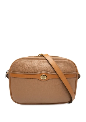 Christian Dior Pre-Owned 20th Century Leather crossbody bag - Brown