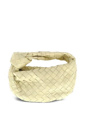 Bottega Veneta Pre-Owned mini Jodie woven leather shoulder bag - Neutrals