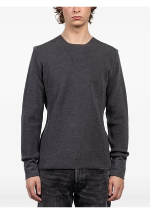 Hannes Roether structured sweater - Grey