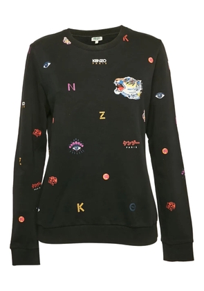 Kenzo Pre-Owned graphic-print sweatshirt - Black