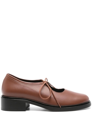 Nicole Saldaña Fabiana loafers - Brown