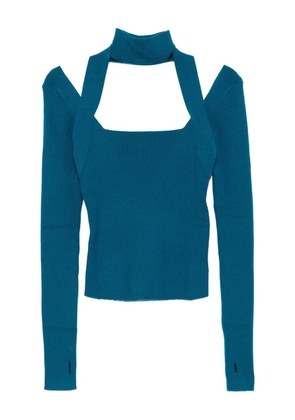Monse cut-out top - Blue